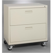 Hirsh Adjustable Metal Cabinet Dolly for Lateral File and Storage Cabinets Black