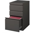 Hirsh 20-inch Deep Metal Mobile Pedestal File 3-Drawer Box/Box/File. Espresso