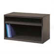 Hirsh 36-in Wide Low Metal Credenza with Shelves Charcoal