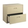 Hirsh 30-inch Width Metal 2 Drawer Home Office Lateral File Cabinet Putty/Beige