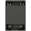 Hirsh 20-in Deep Mobile Pedestal File 2-Drawer Box/File. Black Cushion. Charcoal