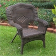 International Caravan Monaco Resin Patio Chair in Moss (Set of 2)