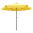 International Caravan St. Kitts 8' Tilt Crank Patio Umbrella in Terra