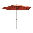 International Caravan 8' Outdoor Patio Umbrella in Terracotta
