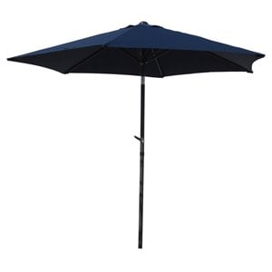 International Caravan 8' Outdoor Patio Umbrella in Navy