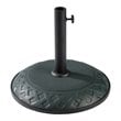 International Caravan St. Kitts Resin Umbrella Base in Forest Green