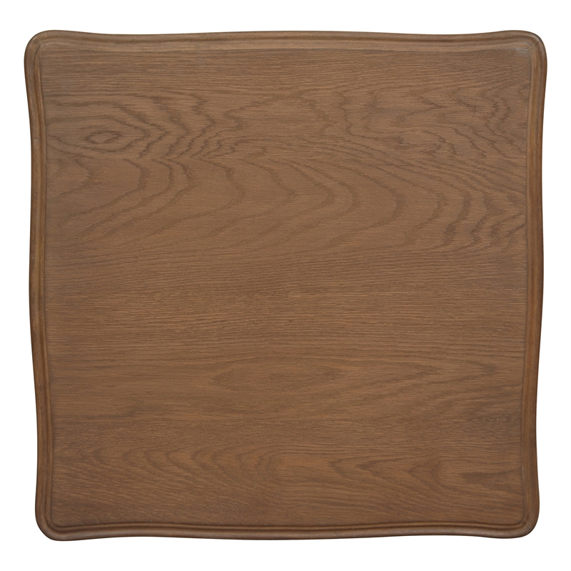 Ashbury Square End Table in Antique White