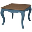 Ashbury Square End Table in Antique Red
