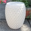 Bombay Drum Ceramic Garden Stool