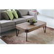 International Caravan Hamburg Hexagon Wood Coffee Table