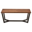 International Caravan Hamburg Wood Coffee Table in Canyon Oak