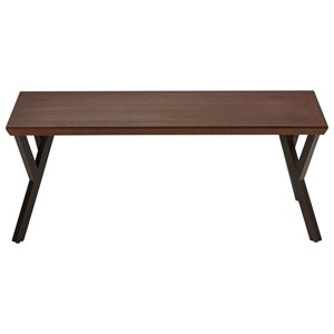 International Caravan Hamburg Wood Coffee Table in Sonoma Oak