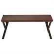 International Caravan Hamburg Wood Coffee Table in Sonoma Oak
