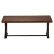International Caravan Hamburg Wood Coffee Table in Sonoma Oak