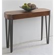 International Caravan Hamburg Hexagon Wood Console Table
