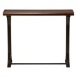 International Caravan Hamburg Wood Console Table in Sonoma Oak