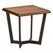 International Caravan Hamburg Wood End Table in Canyon Oak