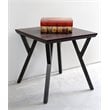 International Caravan Hamburg Wood End Table in Sonoma Oak