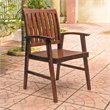 International Caravan Highland Patio Dining Arm Chair (Set of 2)