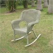 International Caravan Monaco Patio Rocker in Antique Moss