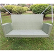 International Caravan Kingston Patio Swing in White