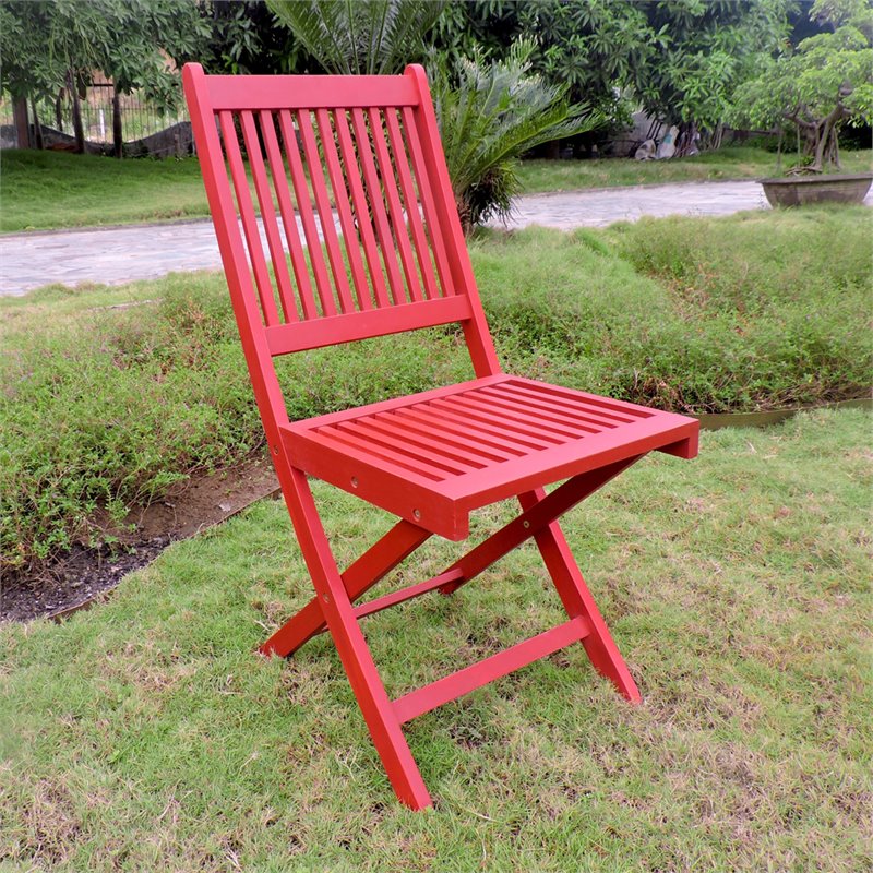 International Caravan Royal Fiji Patio Dining Side Chair (Set of 2)