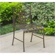 International Caravan Mandalay Patio Dining Side Chair (Set of 2)