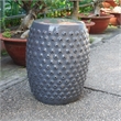 Bombay Drum Ceramic Garden Stool
