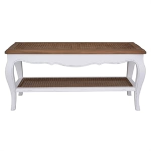Ashbury Carved 2-Tier Coffee Table