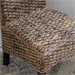 Munga Hand-Woven Mahogany Dining Chair
