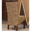 Munga Hand-Woven Mahogany Dining Chair (Set of 2)