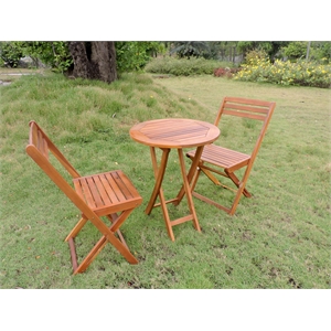 Hampton 3-Piece Patio Bistro Set