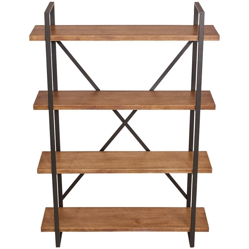 Hamburg 4-Tier Contemporary Book Shelf