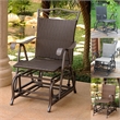 Valencia Resin Wicker Porch Glider
