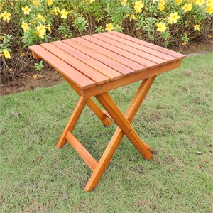 Camden Folding Wooden End Table