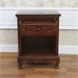 Windsor 1-Drawer Carved End Table