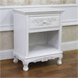 Windsor 1-Drawer Carved End Table