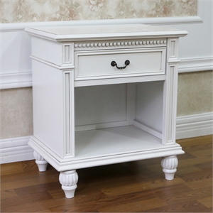 Windsor 1-Drawer Carved End Table