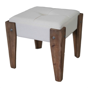 charlotte rustic indoor vanity stool