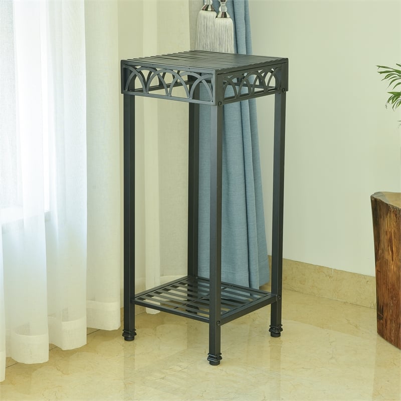 Segovia Iron Square Plant Stand Cymax Business