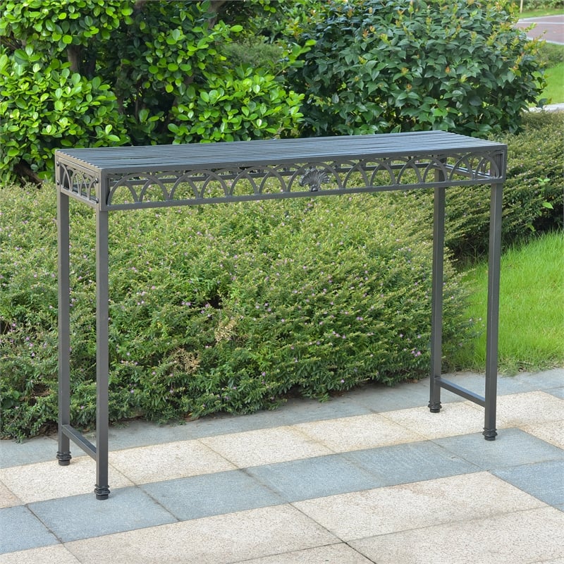 Segovia 48-inch Iron Console Table