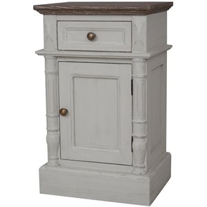 Ashbury 1-Drawer Carved Accent Table