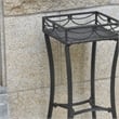 Catalina Resin Wicker 2-Tier Plant Stand