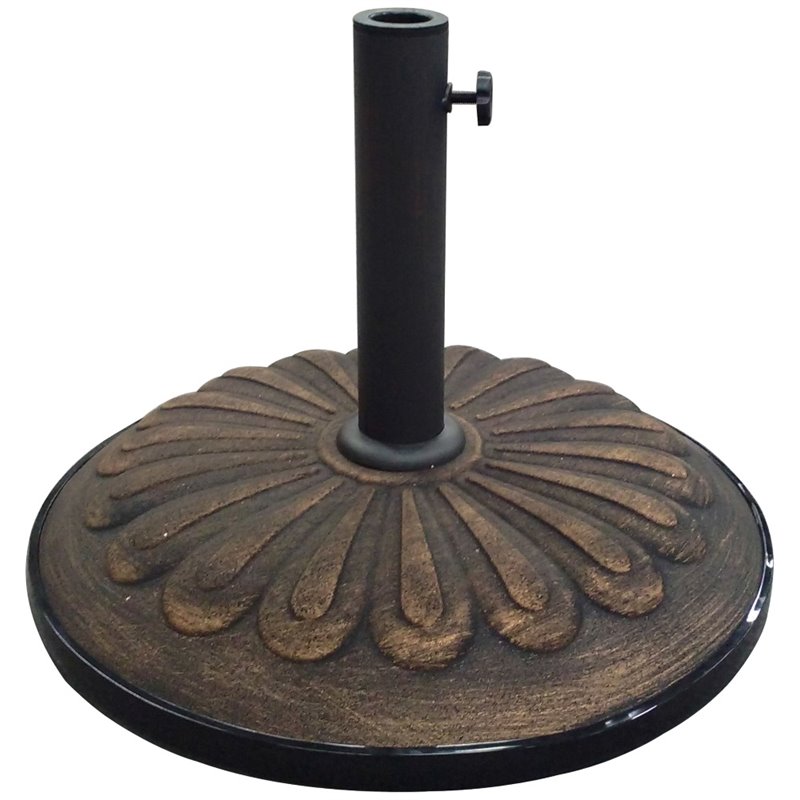 St Kitts Resin Patio Umbrella Base 23900 Ap25 Bz