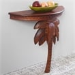 Windsor Carved Palm Tree Wall Table