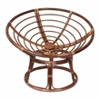 Bali 42-inch Modern Wicker / Rattan Brown Rattan Papasan Chair Replacement Frame