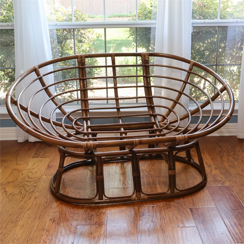 Bali 65-inch Double Papasan Frame (Cushion Not Included)