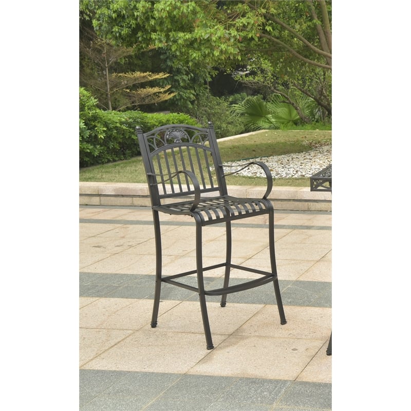 Segovia Iron 3-Piece Bar-Height Pub Set