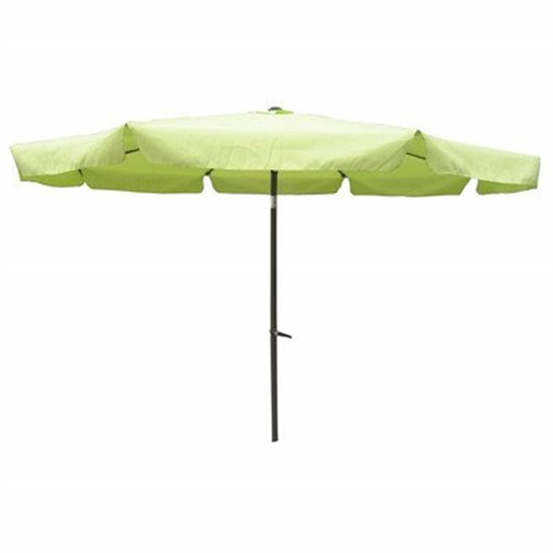 International Caravan 10' Patio Umbrella with Tilt and Crank in Lime Green