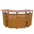 International Caravan WestLake Multi-Section Folding Bar Table